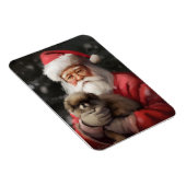Japanse kin met sinterklaas feestelijke kerst magneet (Rechterzijde)