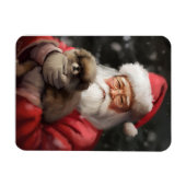 Japanse kin met sinterklaas feestelijke kerst magneet (Horizontaal)