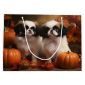 Japanse kin puppy herfst verrukking pompoen groot cadeauzakje (Achterkant)