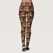 Japanse kin puppy herfst verrukking pompoen leggings (Achterkant)