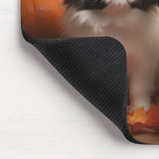 Japanse kin puppy herfst verrukking pompoen muismat (Hoek)