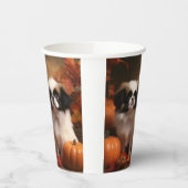 Japanse kin puppy herfst verrukking pompoen papieren bekers (Links)