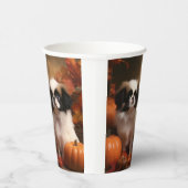 Japanse kin puppy herfst verrukking pompoen papieren bekers (Rechts)