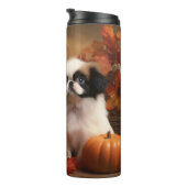 Japanse kin puppy herfst verrukking pompoen thermosbeker (Geroteerd rechts)