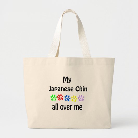 Japanse kin wandelingen ontwerp grote tote bag (Voorkant)
