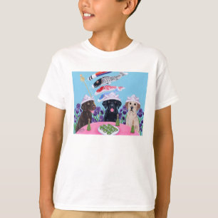 Japanse kinderdaglabradors t-shirt