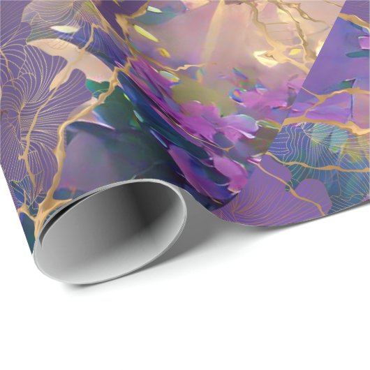 Japanse Kintsugi. Cadeaupapier (Rol Hoek)