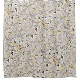 Japanse Kintsugi. Douchegordijn