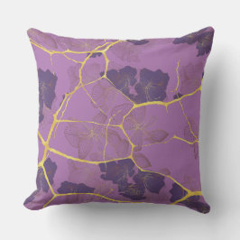 Japanse Kintsugi. Dubbelzijdig. Kussen