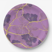 Japanse Kintsugi. Dubbelzijdig. Papieren Bordje (Voorkant)