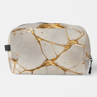 Japanse Kintsugi Goud gebarsten Keramiek Toilettasje