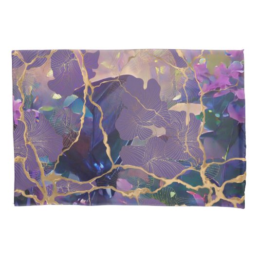 Japanse Kintsugi. Kussensloop (Voorkant)