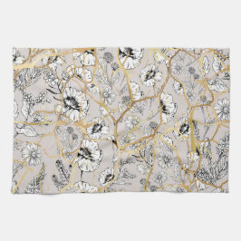 Japanse Kintsugi. Theedoek