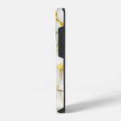 Japanse Kintsugi Witte Goud iPhone Hoesje (Linkerkant)