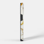 Japanse Kintsugi Witte Goud iPhone Hoesje (Rechterkant)