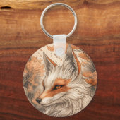 Japanse kitsune vos sleutelhanger (Voorkant)