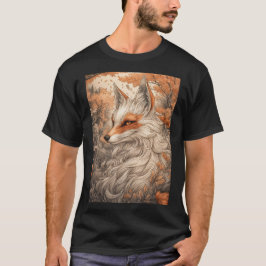 Japanse kitsune vos t-shirt