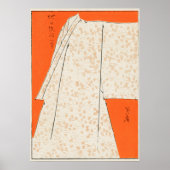 Japanse Kleding Illustratie van Shin Bijutsukai Poster (Voorkant)