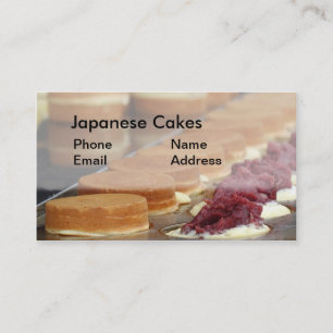 Japanse koekjes en wonderen visitekaartje