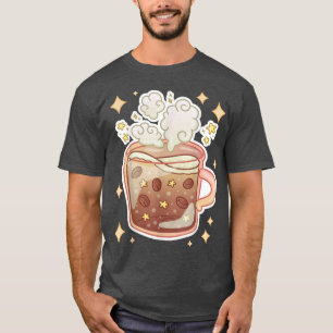 Japanse koffie Lover Kawaii Manga Anime Japan Gra T-shirt