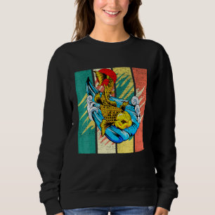 Japanse Koi Carp Fish Retro Trui
