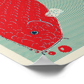 Japanse Koi Carp Poster (Hoek)