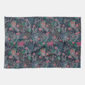 Japanse Koi en Chrysanthema Theedoek (Horizontaal)