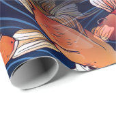 Japanse Koi Fish Cadeaupapier (Rol Hoek)