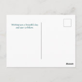 Japanse Koi Fish, Cherry Blossom Japan Briefkaart (Achterkant)