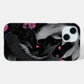 Japanse Koi Fish Donkere modus Case-Mate iPhone Case (Achterkant (horizontaal))
