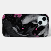 Japanse Koi Fish Donkere modus Case-Mate iPhone Case (Achterkant (horizontaal))