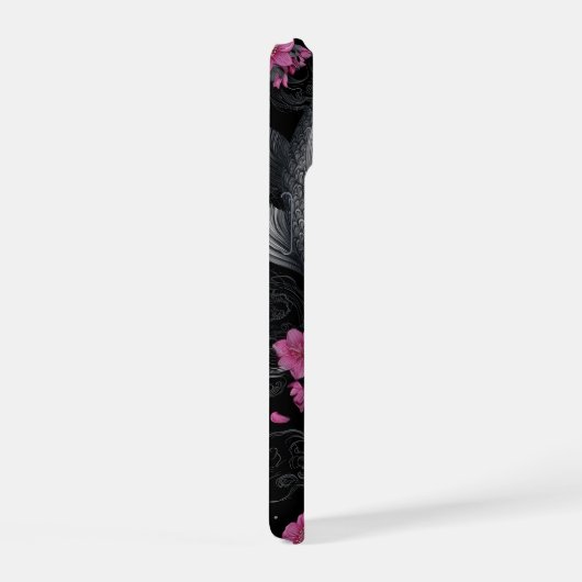 Japanse Koi Fish Donkere modus iPhone 15 Case (Rechterkant)