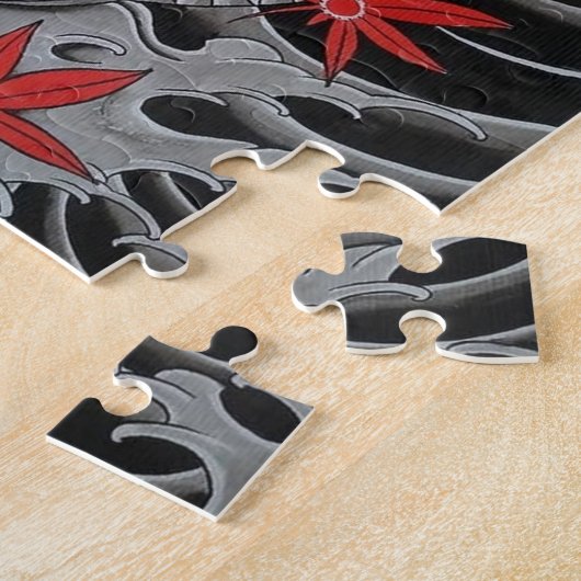 Japanse Koi Fish Legpuzzel (Zijkant)