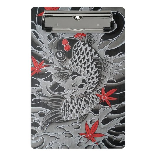 Japanse Koi Fish Mini Klembord (Voorkant)