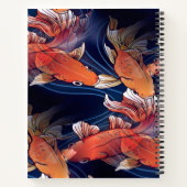 Japanse Koi Fish Notitieboek (Achterkant)