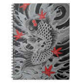 Japanse Koi Fish Notitieboek (Voorkant)
