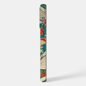  Japanse Koi Fish Pattern Painting iPhone Hoesje (Linkerkant)
