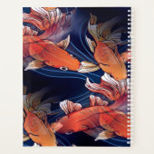 Japanse Koi Fish Planner (Achterkant)