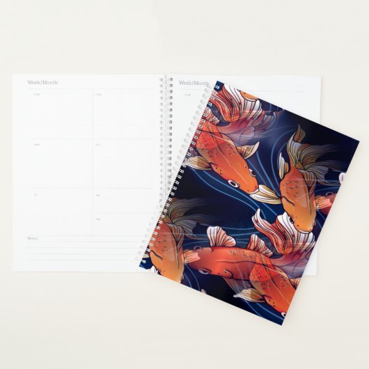 Japanse Koi Fish Planner (Display)