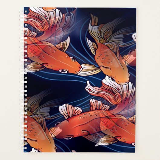 Japanse Koi Fish Planner (Voorkant)