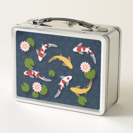 Japanse Koi Fish Pond (Achterkant)