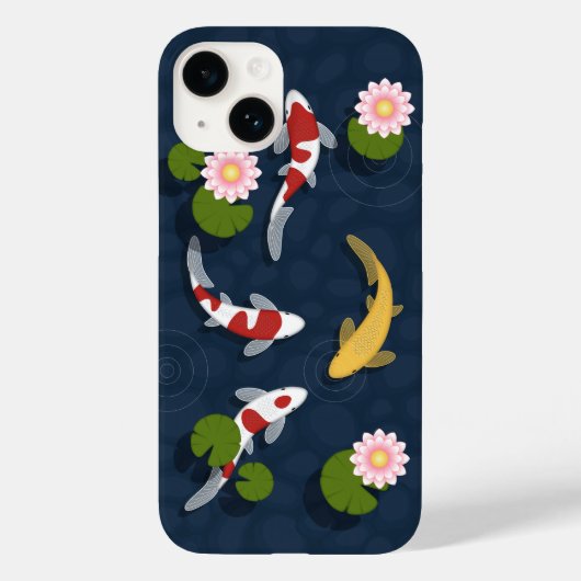 Japanse Koi Fish Pond Case-Mate iPhone Case (Achterkant)