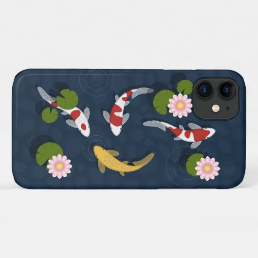 Japanse Koi Fish Pond Case-Mate iPhone Case (Achterkant (horizontaal))