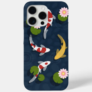 Japanse Koi Fish Pond iPhone 15 Pro Max Hoesje