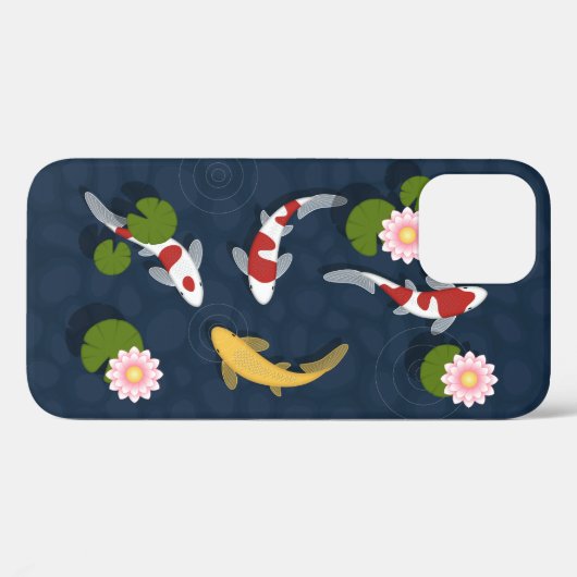 Japanse Koi Fish Pond Case-Mate iPhone Case (Achterkant (horizontaal))