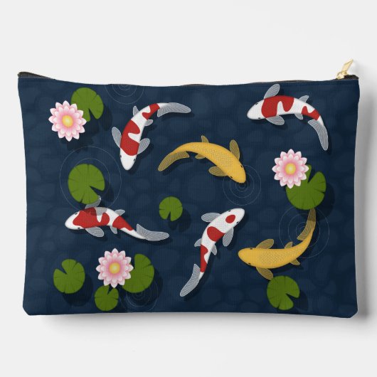 Japanse Koi Fish Pond Etui (Achterkant)