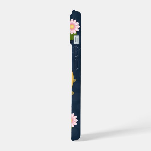 Japanse Koi Fish Pond iPhone 15 Case (Linkerkant)