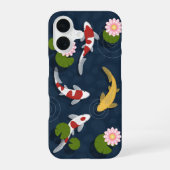 Japanse Koi Fish Pond iPhone 16 Hoesje (Achterkant)
