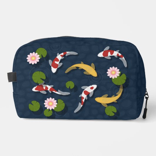Japanse Koi Fish Pond Toilettasje (Voorkant)