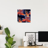 Japanse Koi Fish Poster (Thuiskantoor)